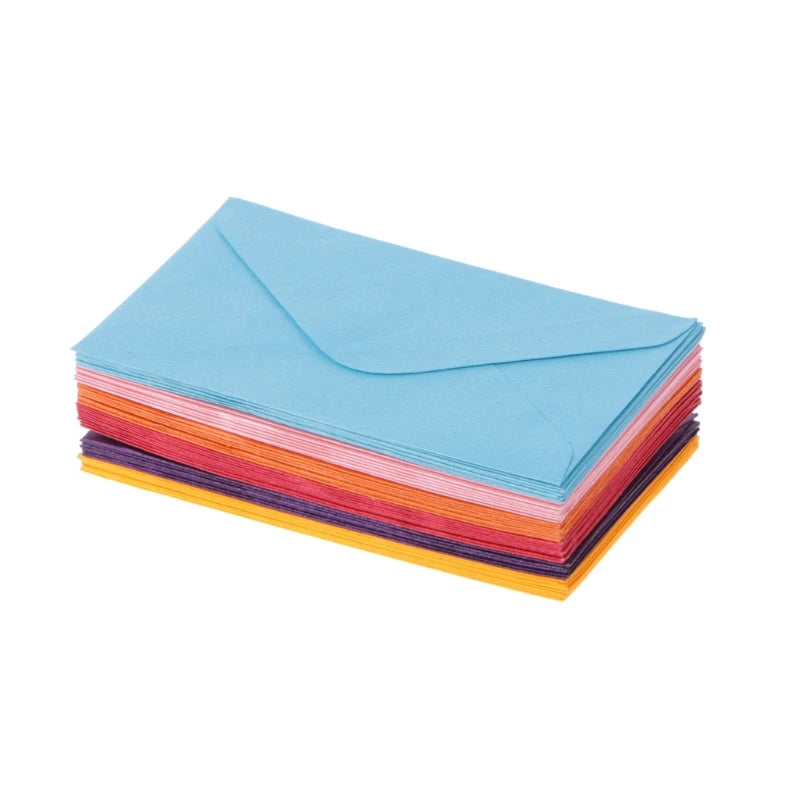 Envelopes- Bulk Sale- 50 Envelopes Multi-colored