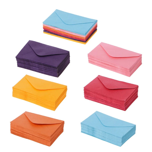 Envelopes- Bulk Sale- 50 Envelopes Multi-colored