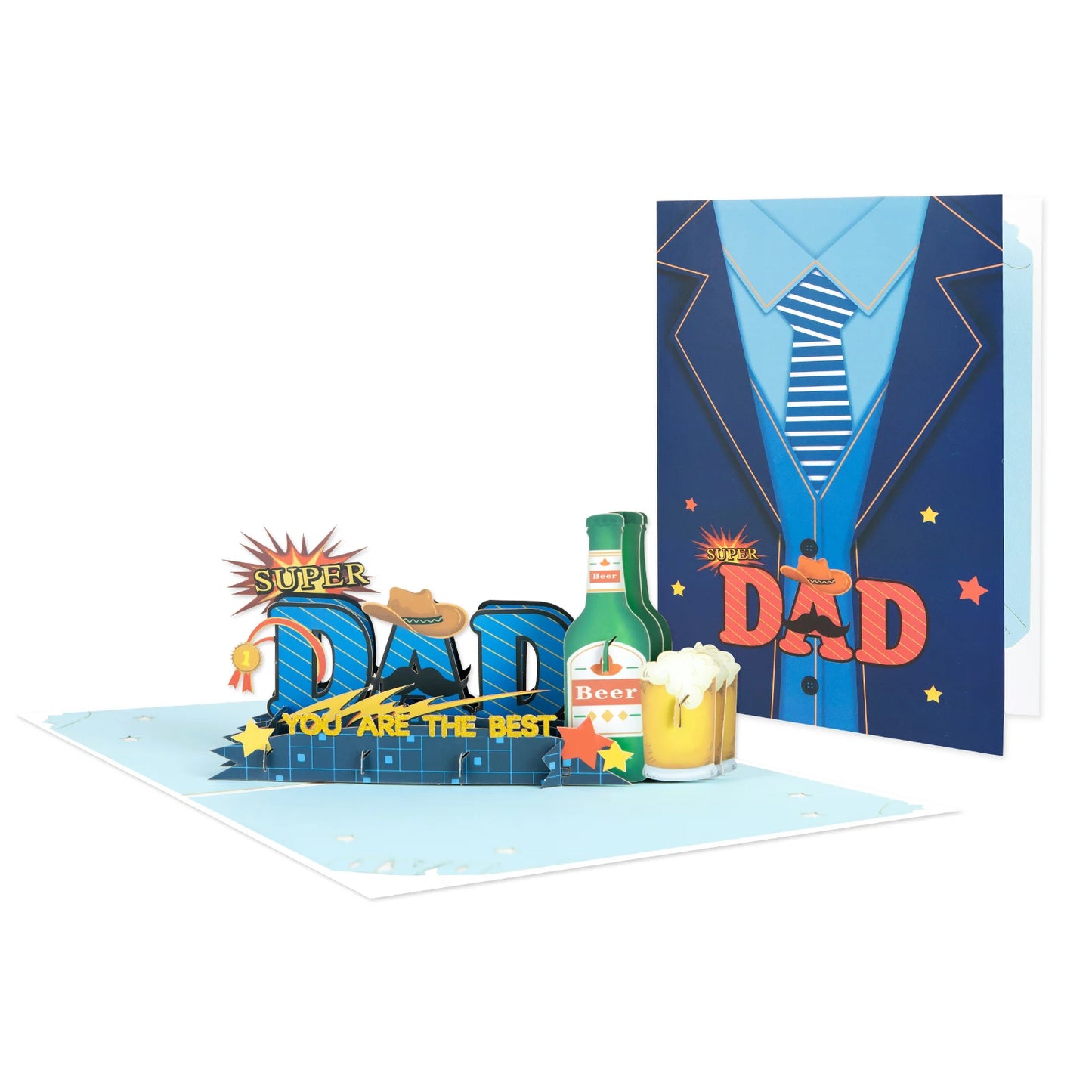 Fathers Day Cards 3D Pop-Up